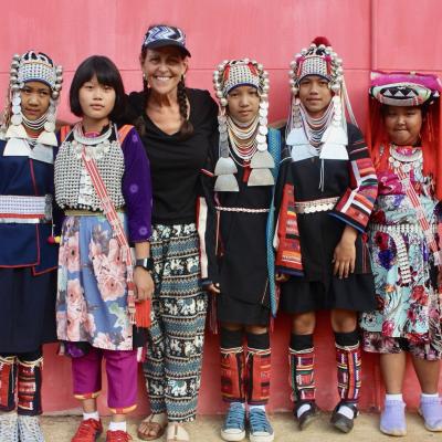 Akhu (Christian) Leesu (Buddhist) Hill Tribe Students