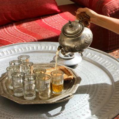 Tea Time at the Blanco Riad Hotel 2016